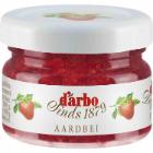 D'arbo strawberry jam in jar 28 grams product photo