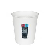 Pappbecher 400ml weiß mit SUP-Kennzeichnung (SUPD) Produktbild