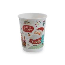 Kar&aacute;csonyi SUP multi duplafal&uacute; pap&iacute;rpoh&aacute;r 300ml, &Oslash;90mm term&eacute;kfot&oacute;