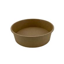 begreen kraft kerek t&aacute;l, barna, 685 ml (10800165), &Oslash;150 mm (tető:10800213) term&eacute;kfot&oacute;