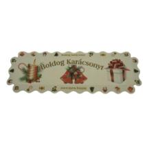 Bejgli al&aacute;t&eacute;t - Kar&aacute;csonyi - 80 x 300 x 20 mm term&eacute;kfot&oacute;