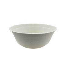 Sugar cane soup plate, white, 950 ml product photo
