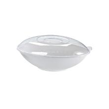 China Gondola oval bowl lid PET 240x150x43 mm for 1000 ml bottom product photo