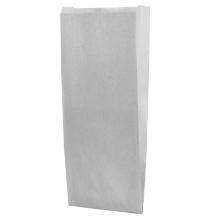 DISCONT.!! Paper bag without window, white, 140+50x250mm product photo