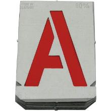 Letter stencil set 50 mm product photo
