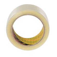3M Scotch 371 General-Purpose Box Sealing Tape, Clear, 38 mm x 66 m, 6 rolls/pack product photo