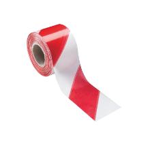 Neri 157015 Help piros-fehér PE kordon jelölőszalag, 7cmx200 m, 0, 027mm vastag termékfotó