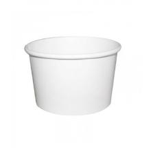 Paper bowl - Soup - 230 ml Ø90 mm white product photo