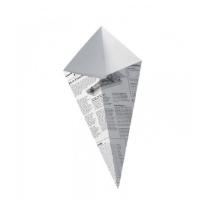 Potato triangle box - Newspaper shaped - 325 ml 175x145 mm paper product photo