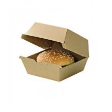 Hamburger pap&iacute;rdoboz, barna, 178x155x80 (20200062) term&eacute;kfot&oacute;