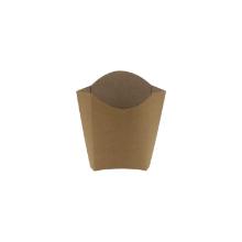 Medium-sized kraft box for french fries, 80x140x30mm product photo