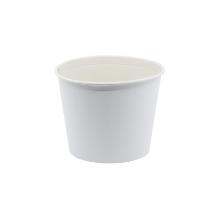 Paper bucket + paper lid - white - 2600 ml product photo