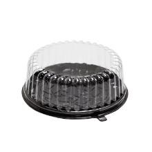 APET Tortadoboz kerek v&iacute;ztiszta tető &Oslash;240mm x80mm 25DXN03 (H:100) nem c&iacute;mk&eacute;zett term&eacute;kfot&oacute;