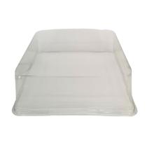 PET Cake box square clear lid 235x235x73mm /bottom: C17TRX30/ product photo