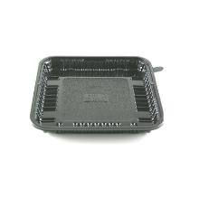 APET Cake box square black bottom 170x170x20mm /top: 1515DXN02/ product photo
