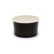 Paper bowl - black - 70 ml Ø62 mm product photo