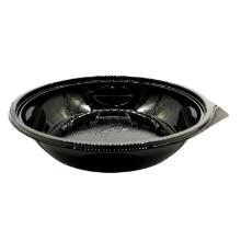 Salad bowl black PET &Oslash;190mm M:45mm 800ml (lid: C00504) product photo