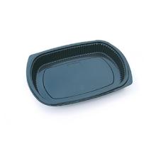 Grand Chef ovális tálca 1 részes PP fekete 255x185x35mm CV80M termékfotó