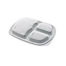 Grand Chef ov&aacute;lis t&aacute;lca tető 3 r&eacute;szes PP v&iacute;ztiszta 255 x 185 x 35 mm CC80T25 term&eacute;kfot&oacute;