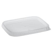 Hagner szögletes tálka tető PP víztiszta 125-500 ml-es aljakhoz K-809 termékfotó