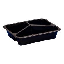 Mosaic bowl PP 3 parts black 560+340+250ml 227x178x50mm (D-9420C) product photo
