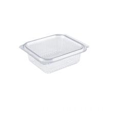 With attached lid square box 127x115x45mm 250 ml PET (Hotform) product photo