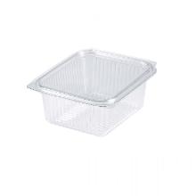 Egybefedeles sz&ouml;gletes doboz 127x115x55mm 370 ml PET (Hotform) term&eacute;kfot&oacute;