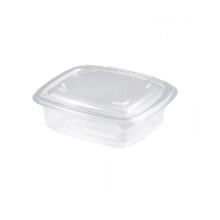 Egybefedeles sz&ouml;gletes doboz Hotty 142x125x46mm 375 ml PP v&iacute;ztiszta (Hotform) term&eacute;kfot&oacute;