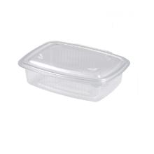 Egybefedeles sz&ouml;gletes doboz Hotty 190x145x69mm 1000 ml PP v&iacute;ztiszta (Hotform) term&eacute;kfot&oacute;