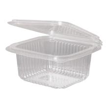 With attached lid square box - PLA - 370 ml product photo