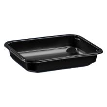 KI&Aacute;RUS&Iacute;T&Aacute;S F&oacute;li&aacute;zhat&oacute; gasztro t&aacute;lca PP fekete 187x137x25mm 450ml (tető:W2/601) term&eacute;kfot&oacute;