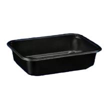 Foil PP tray, 1 piece, black, 178x227x42,5 mm product photo