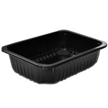 PP hegeszthető t&aacute;lca fekete 227x178x50mm 1 r&eacute;szes 320 db/krt term&eacute;kfot&oacute;
