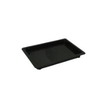 Sushi tray - 190x134x20 mm - PET black (lidis PL) (lid: 23600014) product photo