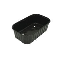 PP Gy&uuml;m&ouml;lcskos&aacute;r fekete 500ml 190x115x58mm (FM58) /tető:439-T500/A-/ term&eacute;kfot&oacute;