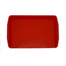 Guest tray non-slip PP Red 440x300mm product photo