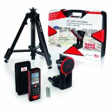 Leica DISTO D510 + FTA360 adapter + TRI70 tripod in case product photo