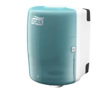 Tork 653000 Maxi adagol&oacute; belsőmag adagol&aacute;s&uacute; t&ouml;rlőkh&ouml;z, feh&eacute;r/t&uuml;rkiz, műa. (W2) term&eacute;kfot&oacute;