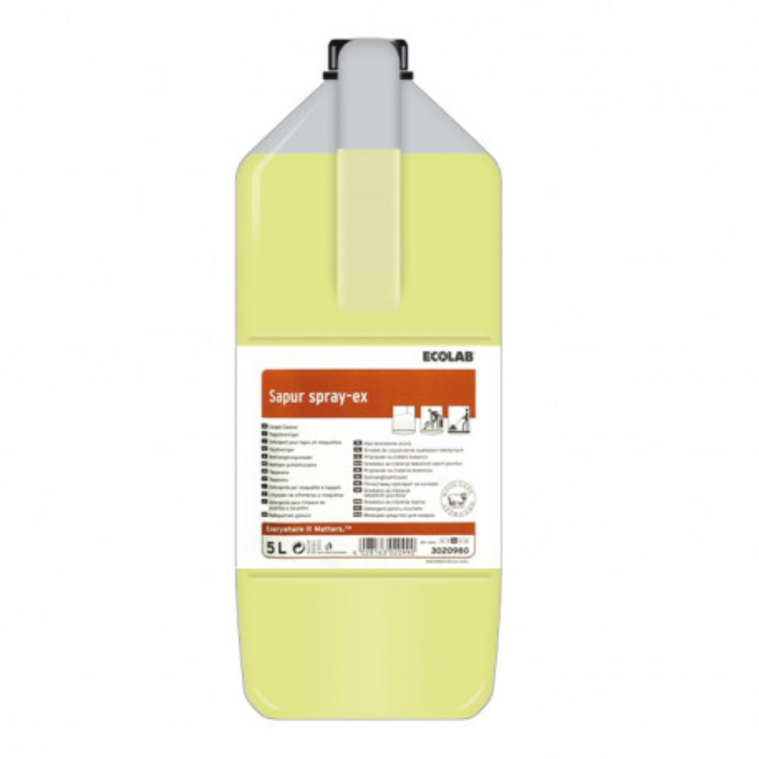 Ecolab Carpet Spray-Ex szőnyeg és kárpittisztítószer 5L termékfotó