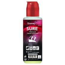 Diversey Sure Washroom Cleaner&Descaler, Bathroom Cleaner & Descaler 1 litre product photo