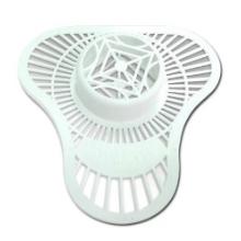 Urinal grate with basket, plastic product photo