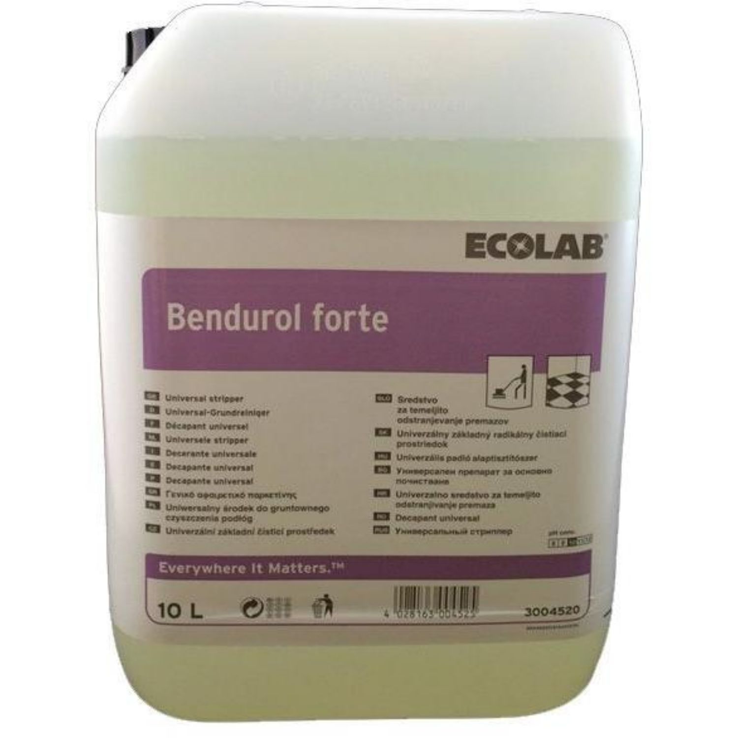 Ecolab Bendurol Forte alaptiszt&iacute;t&oacute;szer, 10L term&eacute;kfot&oacute;
