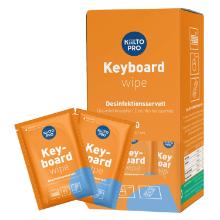 KIÁRUSÍTÁS KiiltoPro Keyboard Wipes billentyűzet fertőtlenítő kendő, 1x80 zacskó termékfotó