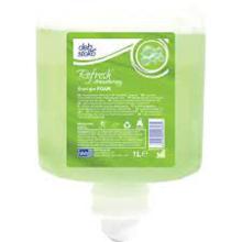 Deb-Stoko Refresh Energie Foam luxus habszappan adagol&oacute;ba, 1L term&eacute;kfot&oacute;