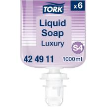 Tork 424911 Premium Luxus foly&eacute;kony szappan enyhe vir&aacute;gos 1000 ml (S4) term&eacute;kfot&oacute;