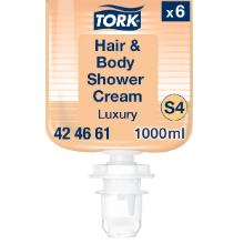 Tork 424661 Premium Luxus tusf&uuml;rdő &eacute;s sampon arg&aacute;nolaj-vanilia 1000 ml (S4) term&eacute;kfot&oacute;