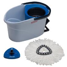 Vileda UltraSpinMini StarterKit felmos&oacute; szett, v&ouml;d&ouml;r+pr&eacute;s+mopv&aacute;z+mopfej term&eacute;kfot&oacute;