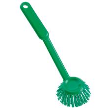 Haug 1583 dish brush round head PBT &Oslash;0.35mm green strong bristle PP 255x&Oslash;70x60mm product photo
