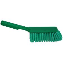 Haug 1963 k&eacute;zi seprű, PP, z&ouml;ld, finom sz&aacute;llal, 29,5cm term&eacute;kfot&oacute;
