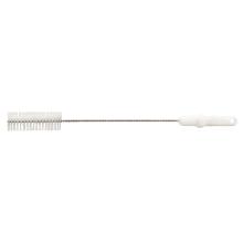 Haug 8124 csőkefe, PBT &Oslash;0,50 erős feh&eacute;r szőrrel,PP, feh&eacute;r, -20-140C, 500x&Oslash;40mm term&eacute;kfot&oacute;